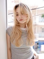 エムスラッシュ 新百合ヶ丘(M.SLASH)&nbsp;かき上げバング/姫カットレイヤー/ニュアンスロング/新百合ヶ丘