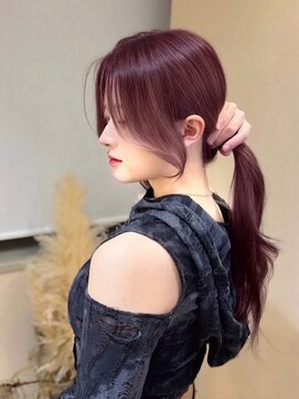 ロンドガーネット 池袋(Lond garnet) 韓国顔周り/ハイレイヤーカット/ワンホンレイヤー/池袋