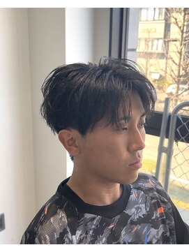 ブラック(BLACK) 韓国系コンマバング