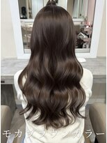 アミー 銀座(Ammy) モカブラウン/透明感カラー/髪質改善/韓国巻き/コテ巻き風パーマ