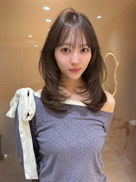 サイン 渋谷(SIGN) 韓国ヘアハッシュカットレイヤーカットブリーチ無し韓国ボブ渋谷