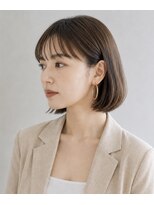 ガーデン ジングウマエ(GARDEN jingumae)&nbsp;透明感カラー/黒髪/艶髪/大人ボブ/40代、50代