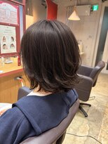 イロ ジェイアール JR奈良店(IRO) 大人可愛いくびれレイヤーボブ×艶髪スタイル