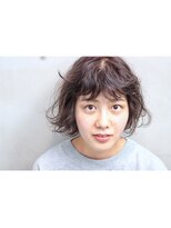 ヘアー アイス ルーチェ(HAIR ICI LUCE) ナチュラル × 外ハネ × シースルー × ウェット