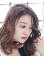 シュシュット(chouchoute)&nbsp;オン眉デザインカラー切りっぱなしボブ美髪マッシュウルフ/240