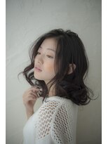 ヘアーミューズ リベロ(hair muse Livero)&nbsp;【Ｌｉｖｅｒｏ】アンニュイふんわりミディー２