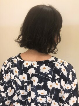 ネオリーブ クタ 町田店(Neolive kuta) 【neolivekuta 町田】暗髪ウエーブ×ボブ