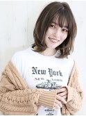 【HALE銀座】小顔レイヤー×抜け感ミディ