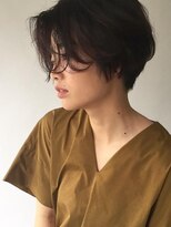 ゼストプラス(ZEST plus)&nbsp;前下がりハンサムショート×小顔似合わせカット