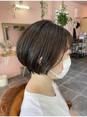 ＃お客様スタイル“大人可愛いショートボブ“【藤沢】