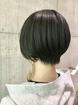 ユアーズ ヘア 恵比寿本店(youres hair) 首元美人ショート　前下がり　グラデーションボブ　小顔ショート