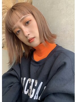 スリーバイベルベット(THREE...by velvet) メープルベージュ