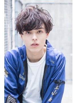 ケアリー 武蔵小杉(Carelly) メンズアップバング×束感ショートマッシュ