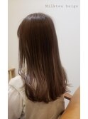 ミルクティーベージュ