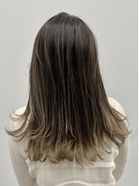 イース バイ アンブルリュクス 北千住(Ease by amble luxe)&nbsp;マロンベージュ/Aラインボブ/かきあげ［北千住］