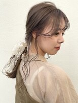 リア(li‘a)&nbsp;【li'a】long × beige × hairarrange