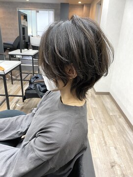 ヴィフ 大船(VIF) ショートウルフ(似合わせカット)×モノトーンアッシュ