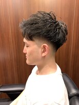 ヒロギンザ 御茶ノ水店(HIRO GINZA)&nbsp;フェードパーマ/御茶ノ水/理容室/フェード/パーマ