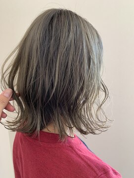 ジャムズヘアアンドスパ 岩国店(JAM's hair &spa) ブリーチ必須!透明感抜群グレージュカラー!