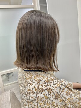 フレーム ヘア ルーム 天王寺駅前店(FRAME hair room) 切りっぱなしボブスタイル