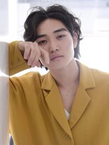 ロアー ヘアー ワメン(RAWR hair WaMen)&nbsp;【RAWR】メンズパーマ_センターパートウルフ