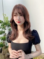 リベルテ 新宿(Liberte)&nbsp;レイヤーカットシースルーバング#くびれヘア#オルチャン
