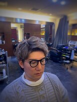 グッドマン バーバーショップ リョクチ(goodman barbar shop RYOKUCHI)&nbsp;外国人風2ブロックパーマ×カラー