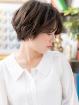 カバーヘア ブリス 上尾西口店(COVER HAIR bliss)&nbsp;★ダークアッシュレトロガーリーマッシュヘアー20代30代40代★9