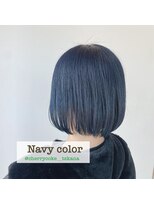 チェリーコーク(HAIR CHERRY COKE)&nbsp;ネイビーカラー