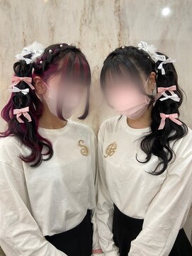 ラビス(Lovis) ハッシュカット/フルバング/似合わせカット/レッドブラウン