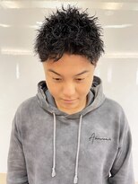 銀座マツナガ 神田店&nbsp;20代30代メンズツイストパーマ束感トラッドオシャレ感ショート