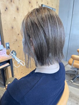 ジャストビューティー リアリー(just beauty Really) インナーグレージュカラー×ハイライト【横須賀中央 Really】