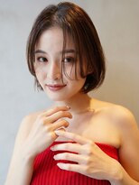 ニコ トウキョウ ヨコハマ(nico)&nbsp;切りっぱなしボブ/レディース/ミニボブ/ミディアム