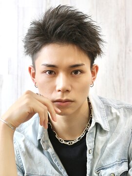 ベーア メロー(Bar mellow) 刈り上げツーブロックリバースアップバング