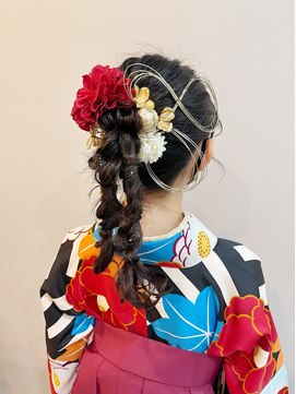 ユニ (uni) 卒業式ヘアセット&袴着付け