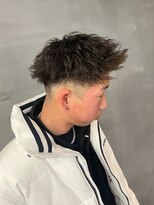 バース バイ ハピネス(BIRTH by happiness)&nbsp;ツイストスパイラルパーマ　ジェットモヒカン　短髪ショート