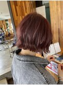 ピンクbob