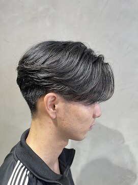 ニコ トウキョウ ヨコハマ(nico) メンズカット/センターパート/ニュアンスパーマ