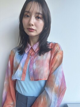 ホフ 大阪心斎橋店(F.O.F) グレージュベージュショートボブショートレイヤーブリーチ学割