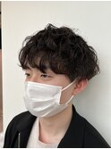メンズショートパーマ