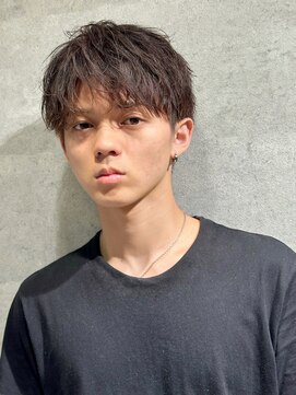 ゴールド 渋谷本店(GOALD) アップバングマッシュ刈り上げ