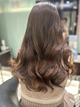 アピッシュ ギンザ(apish ginza) コテ巻き風パーマ/韓国パーマ/ロングパーマ/tokioトリートメント