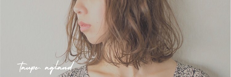 アグラントープ(a Gland taupe)のサロンヘッダー