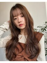 シア 表参道(SHEA.)&nbsp;ゆるふわレイヤー/マロンベージュ/フェイスレイヤー