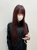 リム(Limb)&nbsp;ロングレイヤー　ワインレッド