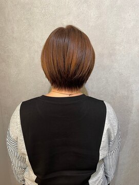 ウィスプ 赤羽店(wisp) ナチュラルに決まる大人ショートレイヤーボブ×ケアカラー#2