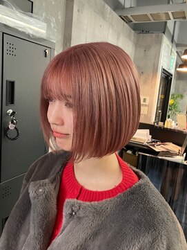 シャンプーボーイ セントラル 博多(SHAMPOO BOY central) ハイトーン/韓国/インナーカラー/レイヤー/ボブ