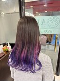 グラデーションカラー パープル