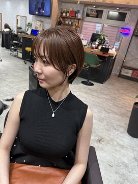 シールドヘアー 沖縄 新都心(C'LD Hair) 那覇美容室/おもろまち美容室/朝ラクショート/ショートボブ/小顔