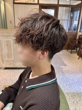 サンバイセライロ 千葉(SAN. by celilo) シャドウパーマ/メンズパーマ/刈り上げマッシュ/関祐翔